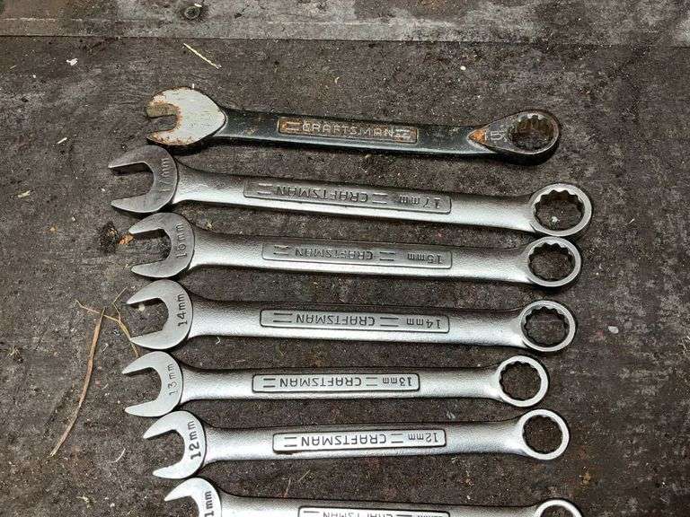 Craftsman combination metric wrenches