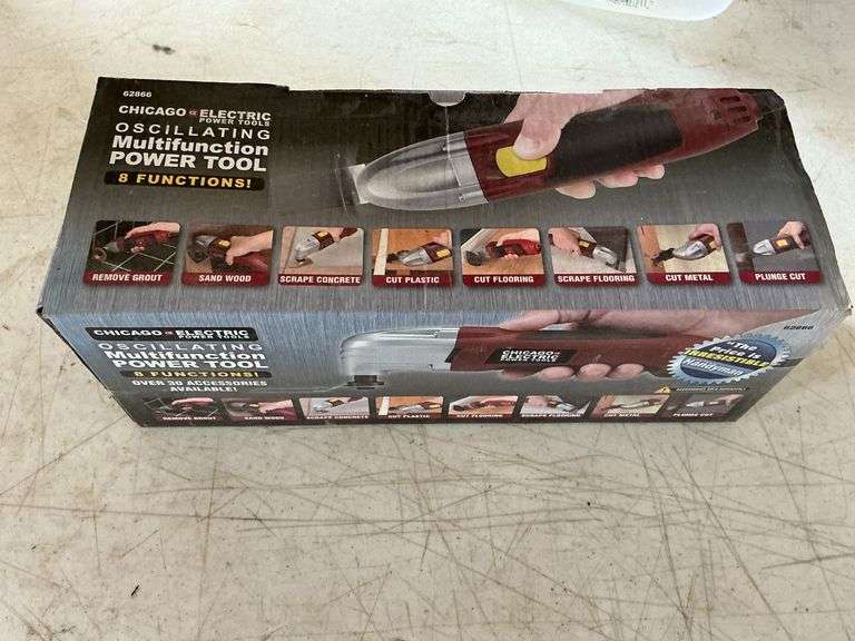 Chicago Electric oscillating multifunction power tool image