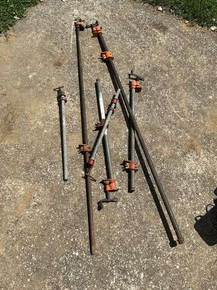 Pipe clamps up to 72" T. image