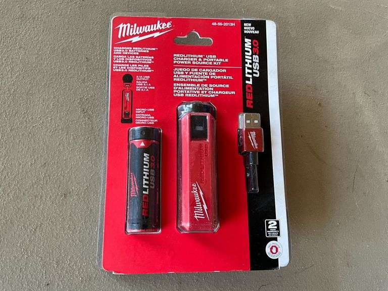 Milwaukee 3.0 charger and portable power source image