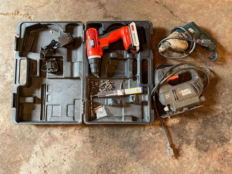 Black & Decker 20V drill, Black & Decker jigsaw image
