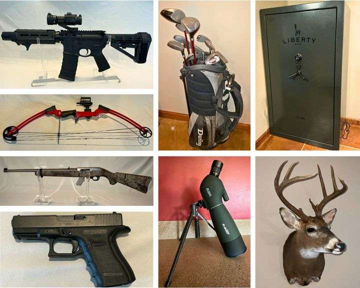 Jason Salmons Sportsman Estate Featuring Firearms, Gun Safe, Ammo, Archery, Hunting Apparel & Outdoor Gear image