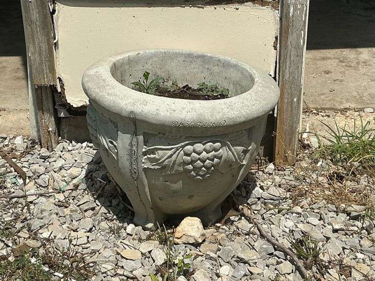 Concrete planter image