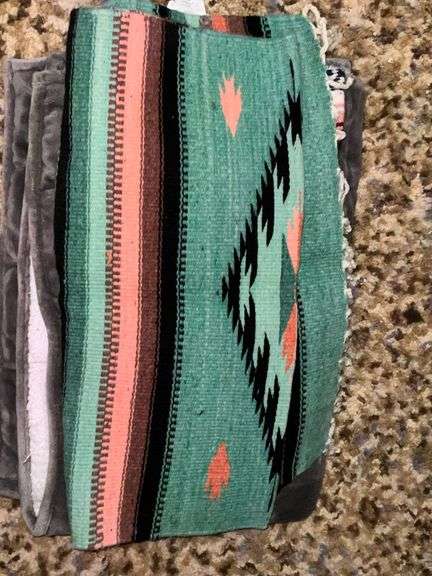 Pair of southwestern blankets