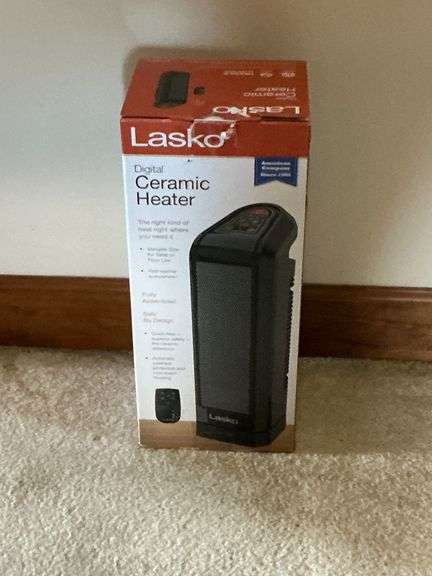 Lasko digital ceramic heater, working condition image