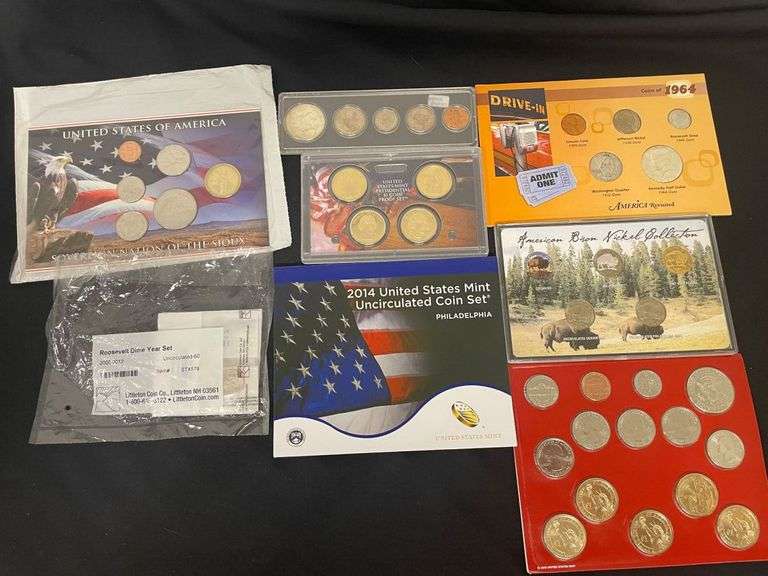 Assorted US Mint Coin Sets and Collections image