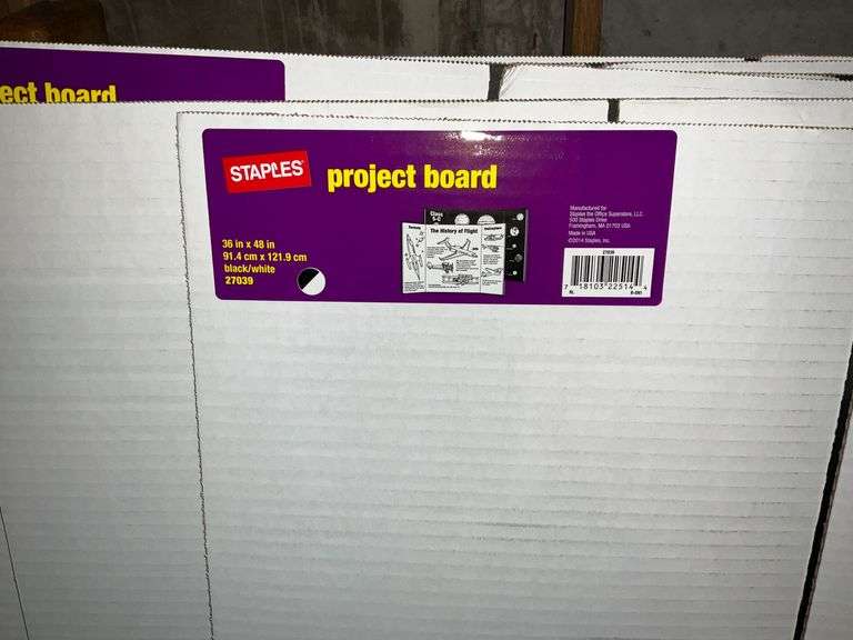 6 Staples project boards image
