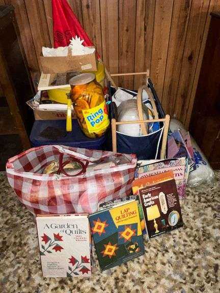 Large collection of crafts supplies image