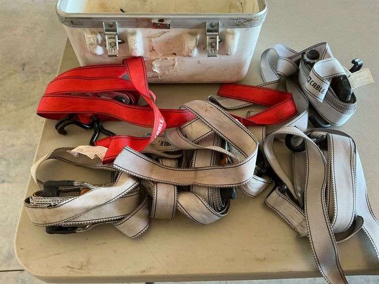 5 Porter Cable 1 1/2" W tie down straps image
