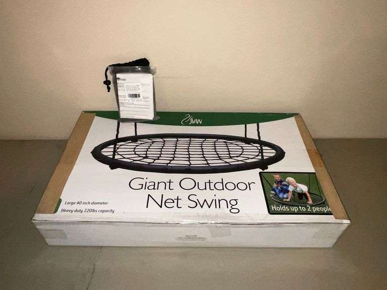 Swan giant outdoor net swing image