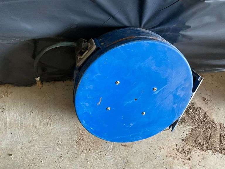 Coxwells air hose reel, hose unknown lengths image