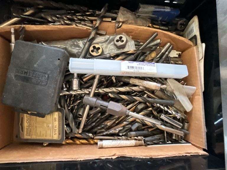 Variety of drill bits image