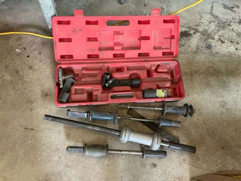 Slide hammers. image