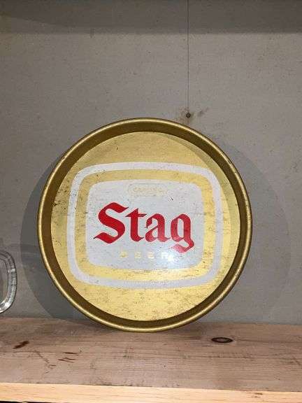 Stag Beer Carling tray image