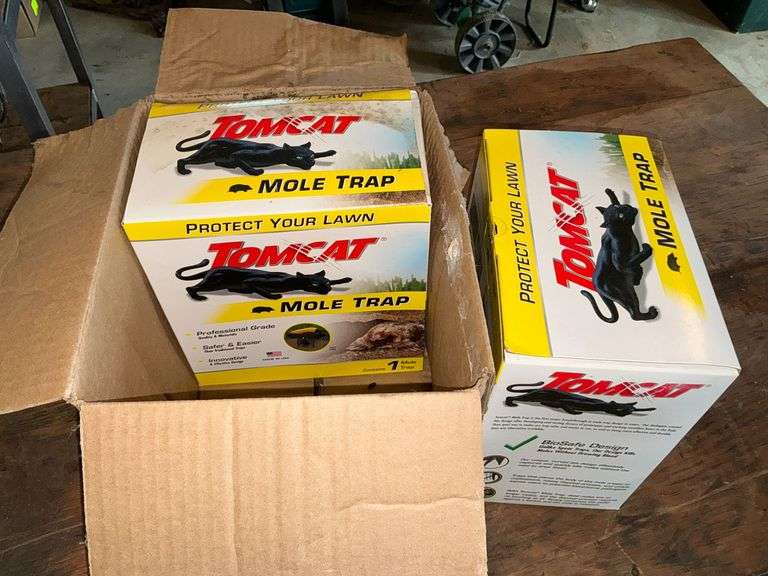2 Tom Cat Mole Traps image