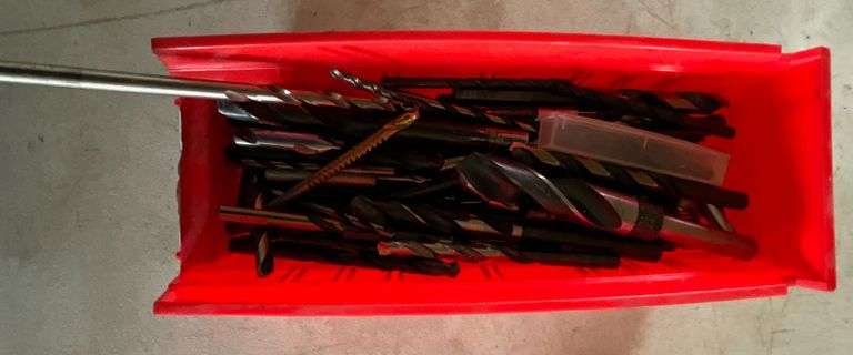 Assortment of drill bits image