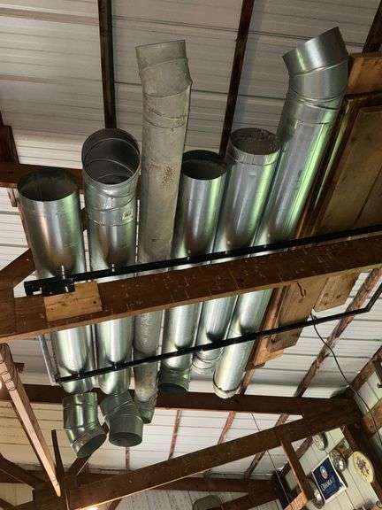 Galvanized duct pipe, 6" & 8" image