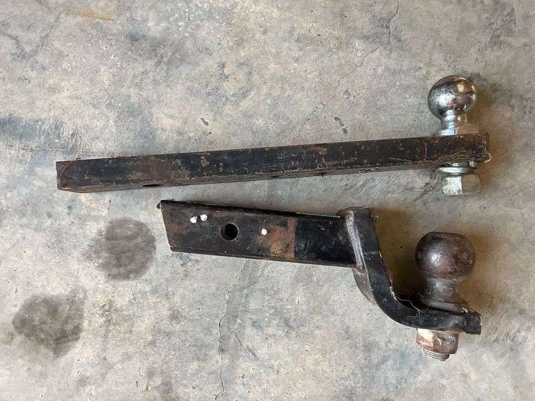 Tractor draw bar with 2" ball image