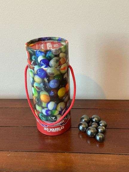 Marble assortment and magnetic balls image