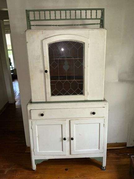Antique china cabinet image