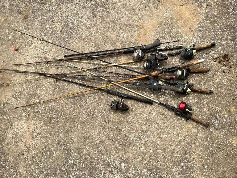 Rods & reels, Zebco and others image
