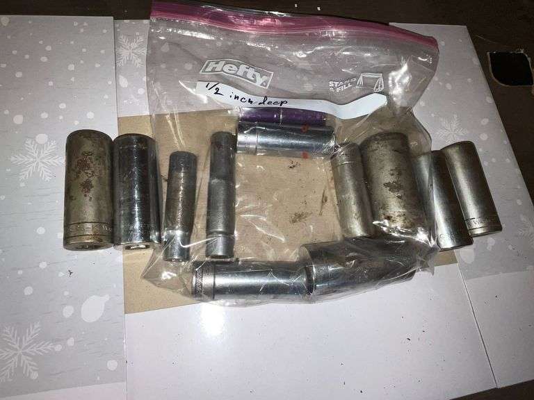1/2" drive deep well sockets image