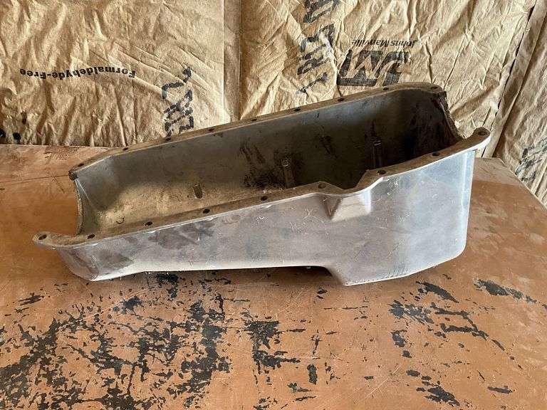 SBC aluminum oil pan image