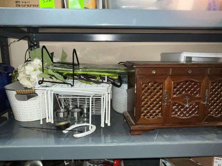 Storage containers, jewelry box, photo frames image