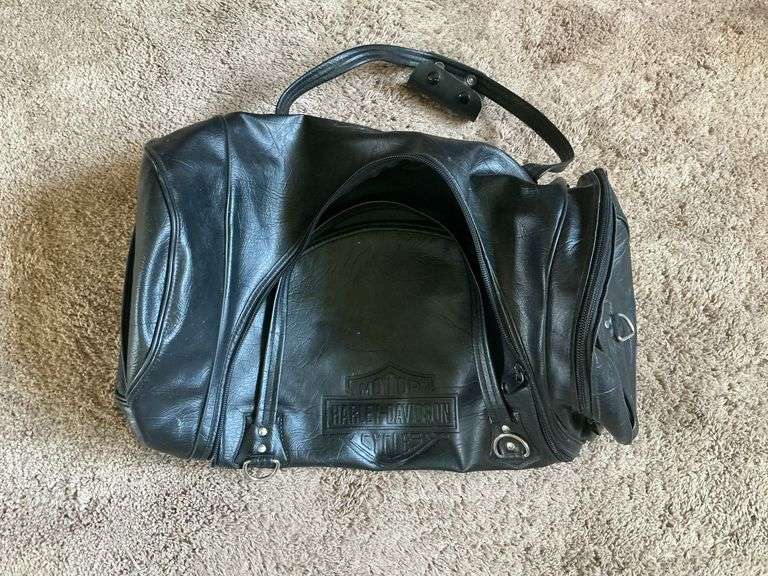 Harley-Davidson faux leather duffle bag image