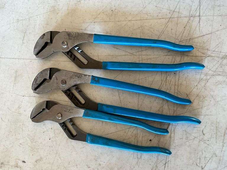 Channellocks 12", 12", 10". image