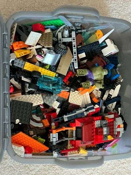Assorted Lego pieces image