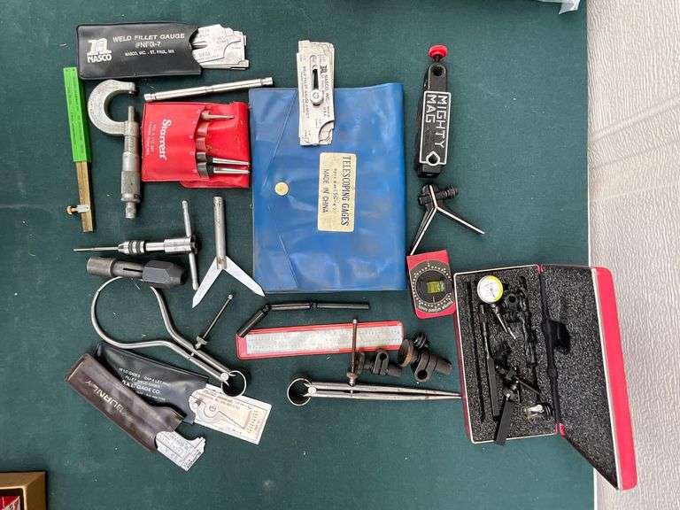 Precision tools, Starrett, General, Nasco, etc. image