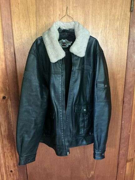 Harley-Davidson 2XL leather jacket image