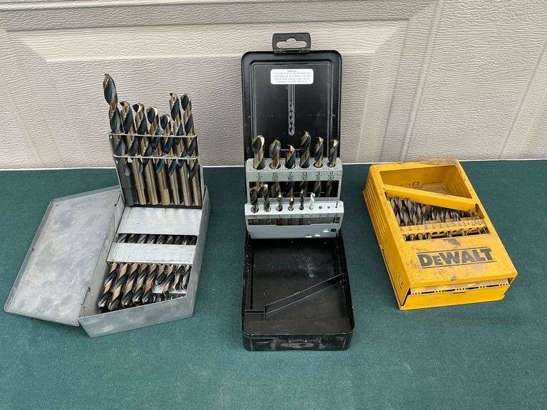 Assortment of drill bits image