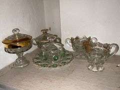 Vintage glassware