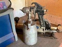 CJ Spray 750 paint gun, Craftsman air sanding board