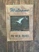 Ducks Unlimited "Welcome To Our Home" plaque