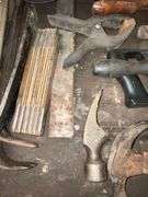Pry bars, hammers, chisels, allen wrenches, etc.