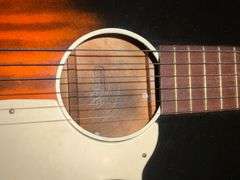 Stella Harmony guitar with case
