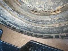 Assortment of truck parts, ball hitches