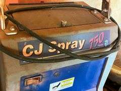 CJ Spray 750 paint gun, Craftsman air sanding board