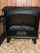 DuraFlame electric fireplace with remote
