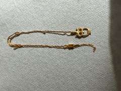 14K gold chain and pendant
