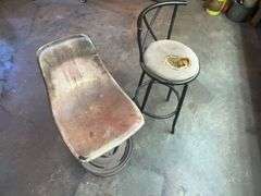2 shop chairs