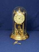 Kunde 400-day clock with glass dome