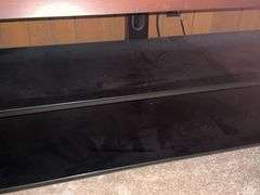 Glass TV stand