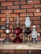 Collection of oil lamps