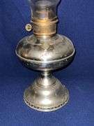 Magnet metal base oil lamp