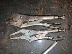 Vise Grip locking pliers, etc.