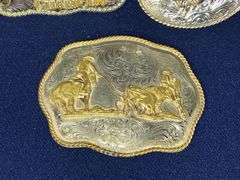 Men's belts with fancy buckles